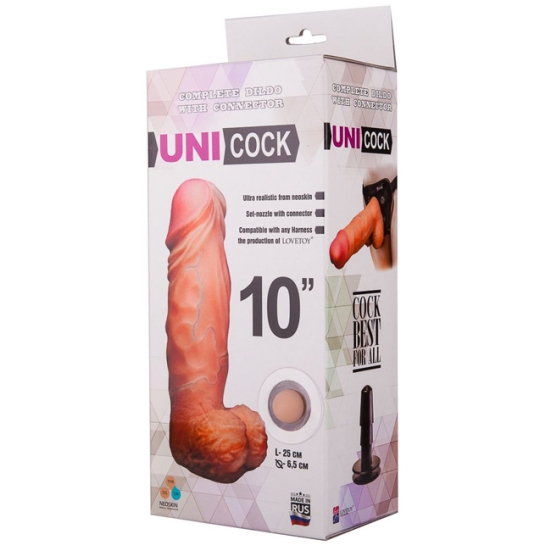 Фаллос-насадка Unicock 10&quot;, Lovetoy