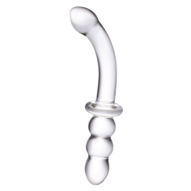 Фаллос из стекла Glas Ribbed G-Spot