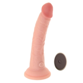 Фаллос-вибратор 7" Vibrating Silicone Dual Density