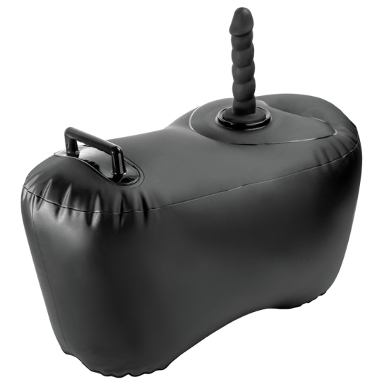 Надувной пуфик с дилдо Body Dock Inflatable Love Seat