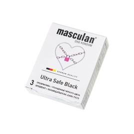 Презервативы Masculan Ultra Safe Black